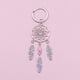 thumbnail image 3 of Paquete de 6 llaveros de atrapasueños hechos a mano de plata, llavero de atrapasueños, estuche para llaves, accesorios decorativos, joyería artesanal DIY ER, 3 of 5