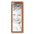 thumbnail image 2 of ArtToFrames 7" x 20" Honey Picture Frame, 7x20 inch Brown Wood Poster Frame (WOM-4214),  Pack, 2 of 8
