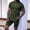 Army Green, variant on Athletic Shirts for Men Oversized Tshirts for Men Casual Shirt Men Cotton Men Basic T Shirt Heavyweight Shirt for Men Black L