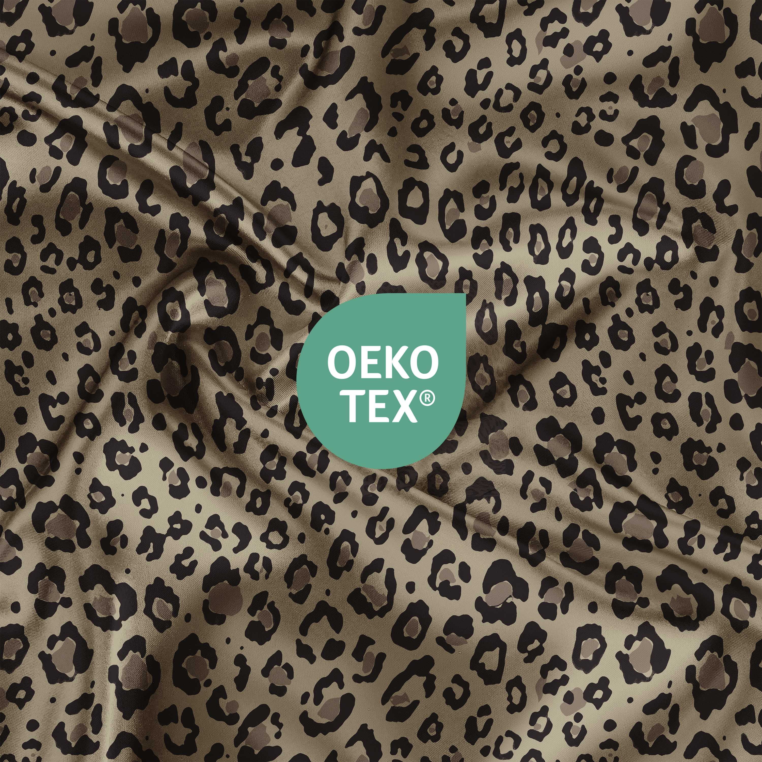 Martex 2-Pack King Satin Pillowcases | Silky Smooth for Hair & Skin | Leopard
