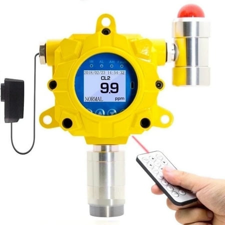 

Chlorine Detector | Wall Mount | USA NIST Calibration