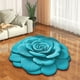 thumbnail image 3 of Sofa Vama Ropa de Cama Alfombra de flores 3D suave y antideslizante para comedor, dormitorio, hogar for Navideño, 3 of 4