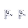 thumbnail image 2 of Transemion Modern Faucets Easy To Install Bathroom Accessory For Stylish Upgrade Soft Electroplated color 2Set, 2 of 6