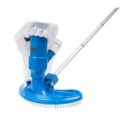 Pooline Jetvac Handheld Pool Vacuum with Pole for Small Pools and Spas