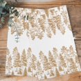 thumbnail image 4 of Yellow Tree Kitchen Towels Set of 4, Water Absorbent Dish Towel, Nature Forest Wild Plant White Watercolor Decorative Hand Towels - Quick Drying Cloth for Cooking Baking, 18x28 Inch, 4 of 8