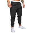 thumbnail image 2 of DPTALR Pantalon Cargo Long de Travail Multi-Poches Décontracté pour Hommes, 2 of 7