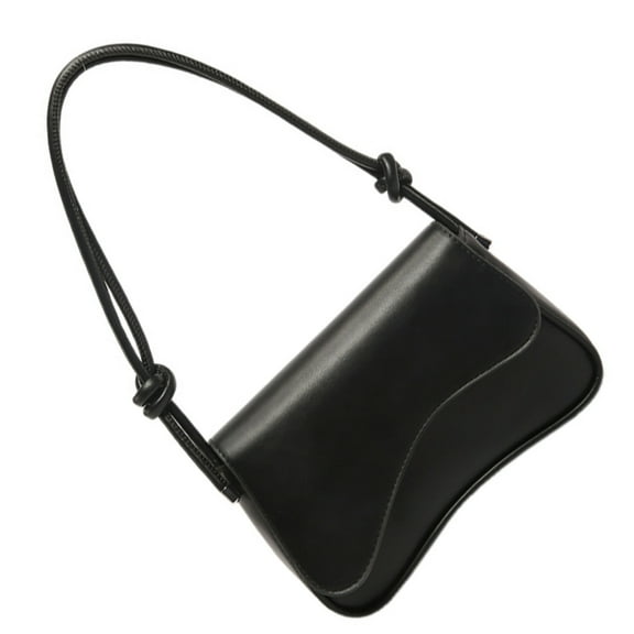 FENOHREFE Small Square Bag PU Leather Shoulder Bags Easy Access Magnetic Snap Closure Underarm Purse for Women and Girls