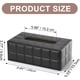 thumbnail image 2 of Caja de pañuelo de cuero rectangular (negro) kaili Sencillez, 2 of 5