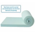 thumbnail image 5 of 4 Inch Ventilated Memory Foam Mattress Topper Cooling Gel-Infused Memory Foam Mattress Topper, 5 of 7