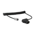 thumbnail image 1 of Core SWX Coiled D-Tap to 2-Pin Cable for Blackmagic Pocket 4K & 6K Camera, 18" Extends to 48", 1 of 3