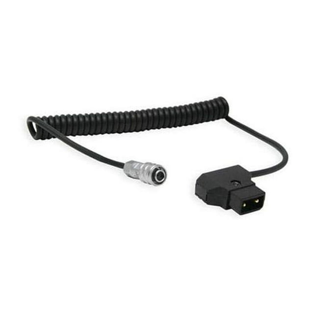 Core SWX Coiled D-Tap to 2-Pin Cable for Blackmagic Pocket 4K & 6K Camera, 18" Extends to 48"