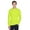 Safety Yellow, variant on TT11L Men's Zone Performance Long Sleeve T-Shirt-Black-2XL