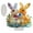 A, variant on Acrylic Bunnies/Angel Statues Desk Decorative Figurine Lovely Figurine Sculptures for Home Office Table Ornament