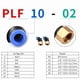thumbnail image 5 of 1 pieza PLF Manguera OD 4 6 8 10 12 mm Hilo femenino M5 1/8 '' 1/4 '' 3/8 '' 1/2 '' Tubo de codo neumático Conector Air Push en accesorios, 5 of 6