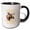 Black/White, variant on 3drose, Alaska Territory Land Mammal the Moose, 11oz Magic Transforming Mug