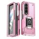 thumbnail image 1 of Funda Super Case para Samsung Z Fold 4, compatible con soporte magnético para coche, protección total de 360°, soporte de anillo, 1 of 5