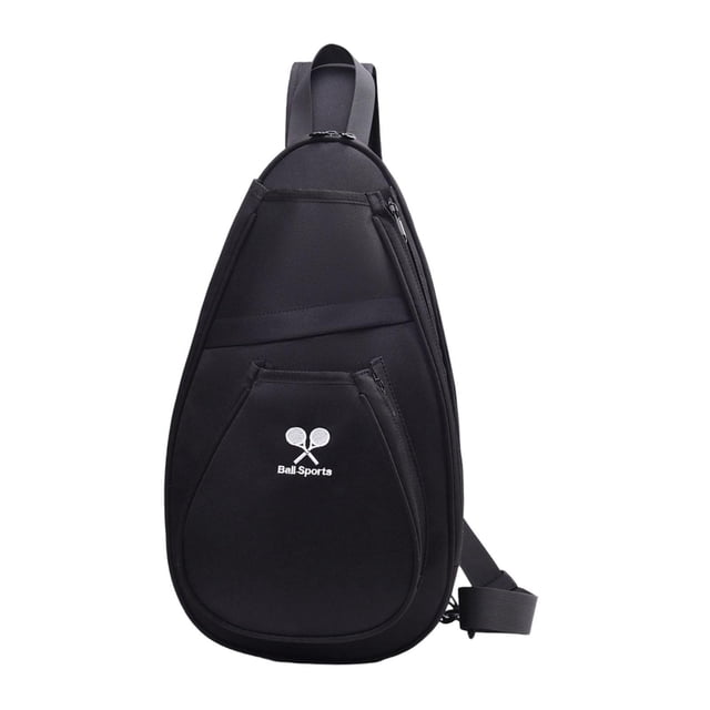 Almencla Sports Backpack for Women Men Table Tennis Racket Bag for Competition Travel black