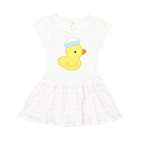 

Inktastic Sailor Baby Duck Gift Toddler Girl Dress