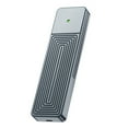 thumbnail image 2 of Aluminum Alloy M.2 Solid State SSD Type-C USB 3.2 Interface 10Gbps NVMe JMS583 Single Agreement with Dual Wires, 2 of 5