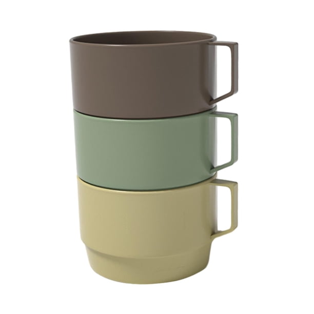Cubiertos para Acampar Juego de Cubiertos para Exteriores Platos Tazas Apilables, Cubiertos Nórdicos Utensilios Vajilla Juego para Fiesta Camping RV C Taza de agua