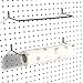 thumbnail image 3 of Paper Towel Holder for Pegboard, Extendable, Fit Any Standard Pegboard, 2 Packs, Black, 3 of 4