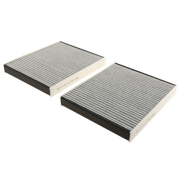 Cabin Air Filter Set - Charcoal - Compatible with 2011 - 2016 BMW 535i 2012 2013 2014 2015