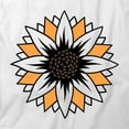 thumbnail image 2 of Sunflower T-Shirt | Pretty Flowers White Tee Gift, 2 of 5