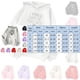 thumbnail image 3 of Gibobby Sudadera mujer, Sudaderas con capucha para mujer 2023 otoño invierno moda manga larga cordón suéter casual elegante con botones blusa ligera(Rosa,XG), 3 of 3