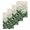 Off-White, variant on Palm Leaves Tropical Kitchen Dish Towels for Drying Dishes Set of 4, Green Botanical Summer Linen Waffle Weave Microfiber Hand Tea Bathroom Towels Quick Dry & Absorbent Towel 15.7x23.6