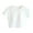 White, variant on Women's Crop Tops Built-In Bra Summer Trendy Crew Neck Short Sleeve Shirts Cool Comfortable Solid Blouses (XL, White)