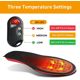 thumbnail image 2 of Plantilla calefactora recargable para pies para hombres y mujeres para caminar al aire libre en invierno con función de ajuste de temperatura inalámbrico de 3 velocidades, 2 of 3
