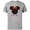 Athletic Heather, variant on Disney Minnie Mouse Red Bow Icon Younger Sister Japanese- Short Sleeve Cotton T-Shirt for Adults - Customized-Black