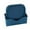 Blue, variant on 4 Colors Square Feeding Bowl Food Bowl Fatigue-free Bowls For Wet And Dry Food For Kittens And Short-legged Cats