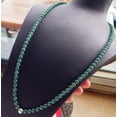 thumbnail image 3 of Certified Icy Green Burma Natural A JADE Jadeite Bead Beads Necklace 27 inches 657076 TN, 3 of 11