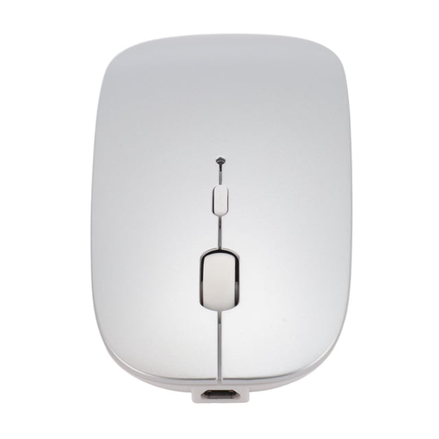 Office Mouse, 3 DPI Adjustment Ultra Slim Silent Mouse for 8 10, Rechargeable Ergonomic BT Mouse for Laptop Desktop PC