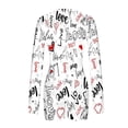 thumbnail image 4 of ICHUANYI Liquidación Mujer Sexy Deep V-cuello Shorts Medias de manga larga Sexy Pijama Onesie ICHUANYI WER202308171351, 4 of 5