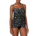 thumbnail image 1 of $138 Profile by Gottex Women's Standard Bandeau Flyaway One Piece Black Size 6, 1 of 3