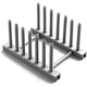 thumbnail image 1 of Organizador de rejillas para platos, solución de almacenamiento duradera para las necesidades diarias de su cocina, el diseño desmontable garantiza facilidad de uso e higiene, ideal para almacenar, 1 of 7