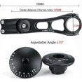 thumbnail image 3 of Adjustable MTB stem 31.8 mm 70 degrees - 90/110/145 mm MTB stem riser for handlebars, 3 of 5