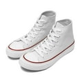 thumbnail image 2 of Men's High Top Canvas Sneakers Lace Up Classic Fashion Casual Shoes Comfortable Classic Running Shoe, 2 of 7