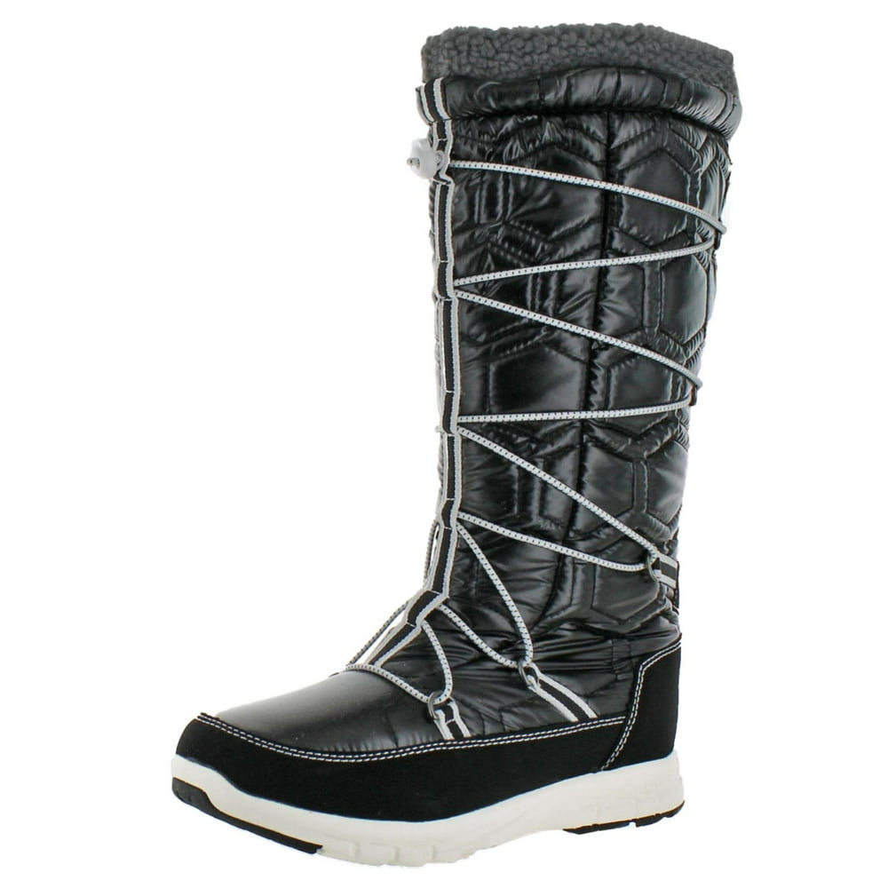 Khombu Khombu Women's Slalom V Black KneeHigh Snow Boot 7M