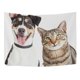 thumbnail image 3 of Tapiz ABPHQTO Gato y Perro Decoración Colgante de Pared 100x150 cm, 3 of 4