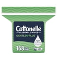 thumbnail image 1 of Toallitas húmedas desechables Cottonelle GentlePlus Aloe, 168 unidades, 1 of 5