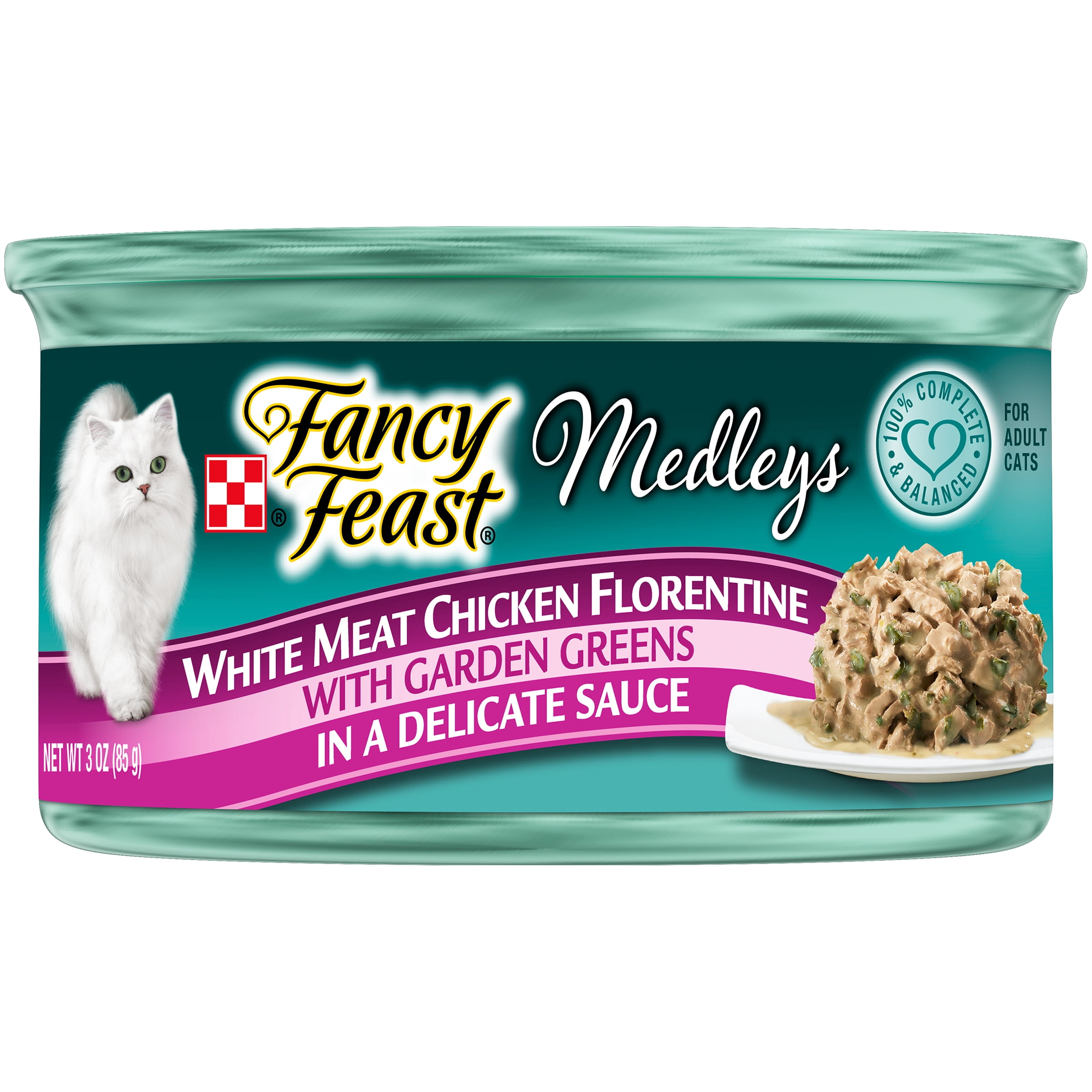 Purina Fancy Feast Medleys Wet Cat Food Variety Pack, 3 oz Cans (18 Pack)