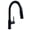 Matte Black, variant on Speakman SBS-1042 Neo Touchless 1.8 GPM Single Hole Pull Down Kitchen Faucet - Chrome