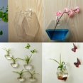 thumbnail image 2 of Hanging Flower Pot Glass Vase Terrarium Wall Fish Tank Aquarium Container DE, 2 of 4