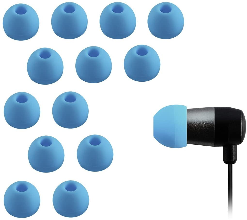 Xcessor Replacement Silicone Earbuds. Compatible with Most in Ear Headphone Brands. 7 Pairs (Set