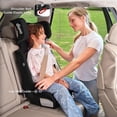 thumbnail image 6 of Diono Airi Travel High Back Booster Car Seat, Foldable Travel Booster Seat, Slim Fit 3 Across, Side Impact Protection, For Kids 40-100 lbs & 43-57 in, Black, 6 of 9