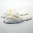 thumbnail image 3 of Yokua 2pack Bride Crosses Strap Slippers Soft Wedding Slippers Luxurious Slippers, 3 of 18