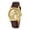 Gold, variant on Quartz Watch for Men, Classic Leather Watch with Day & Date Calendar, Easy to Read, Waterproof, Business Casual Analog Mens Wrist Watch, White